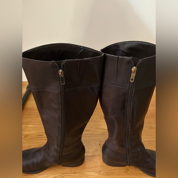 Tommy Hilfiger dark brown tall boots size 7 - Picture 8 of 10